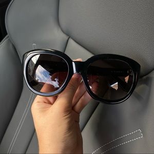 NEW CELINE CL40071F 01F BLACK BROW GRADIENT AUTHENTIC FRAME SUNGLASSES 5…